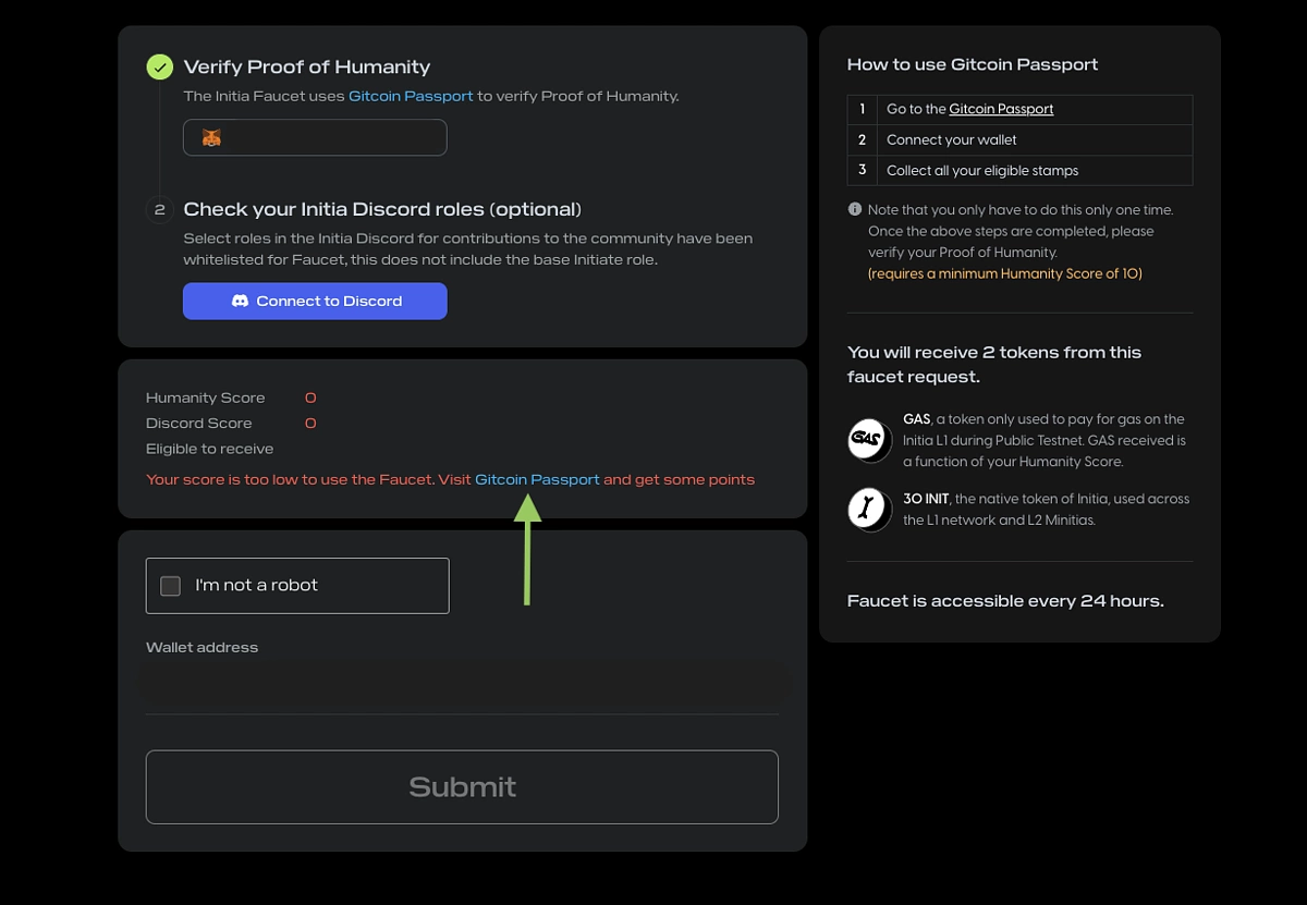 Visit Gitcoin Passport 