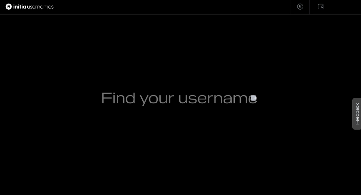 Get Initia Username