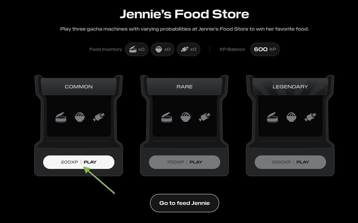 Jennie food gacha