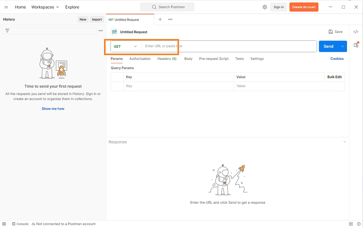 Choose the HTTP method