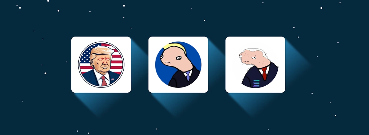 Politics memecoins