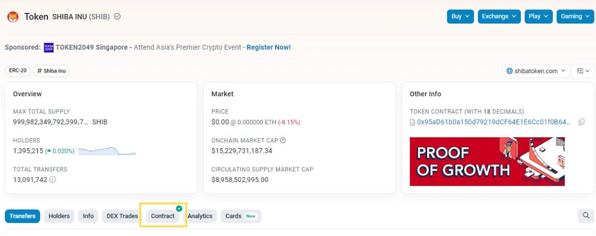 shiba etherscan