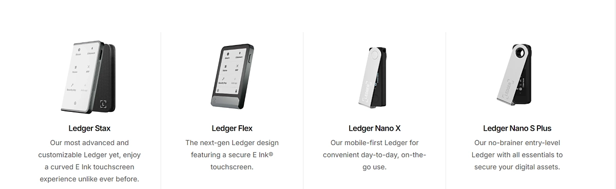 Top Cold Wallets Ledger