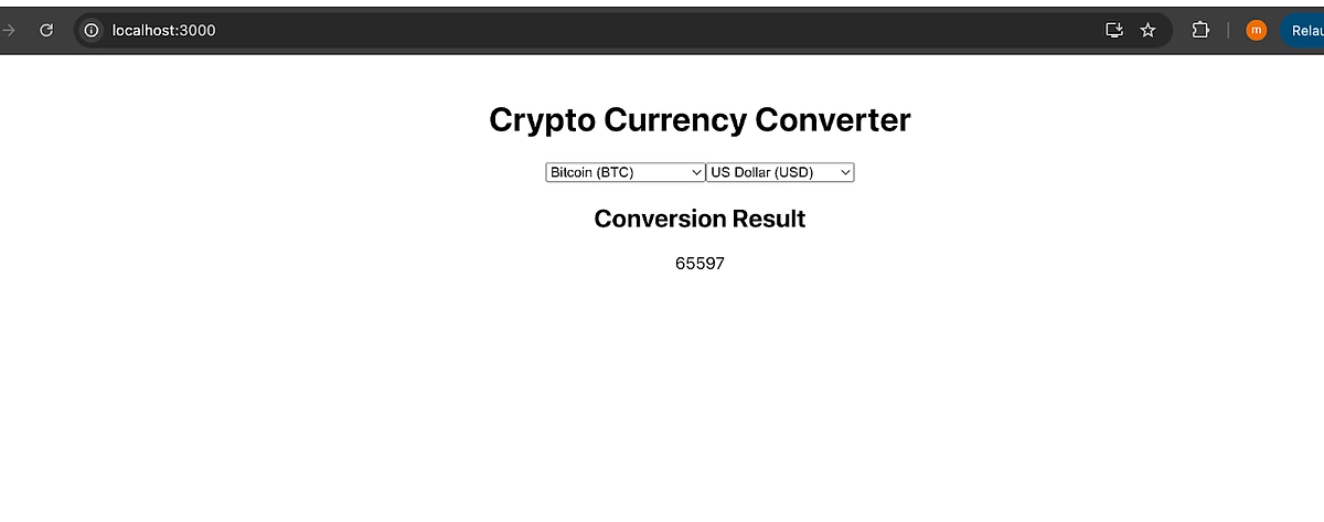 http://localhost:3000 to see your application in action