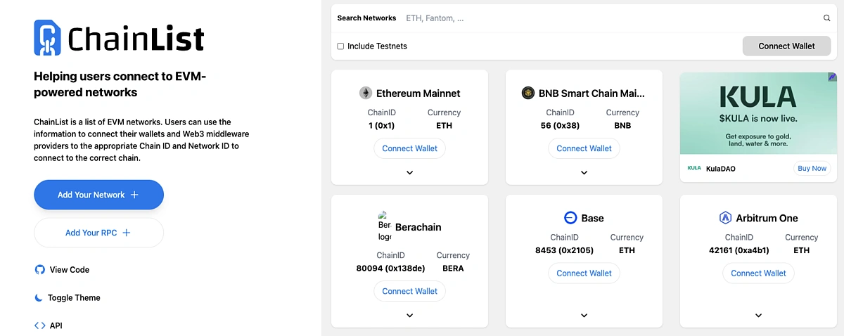 ChainList