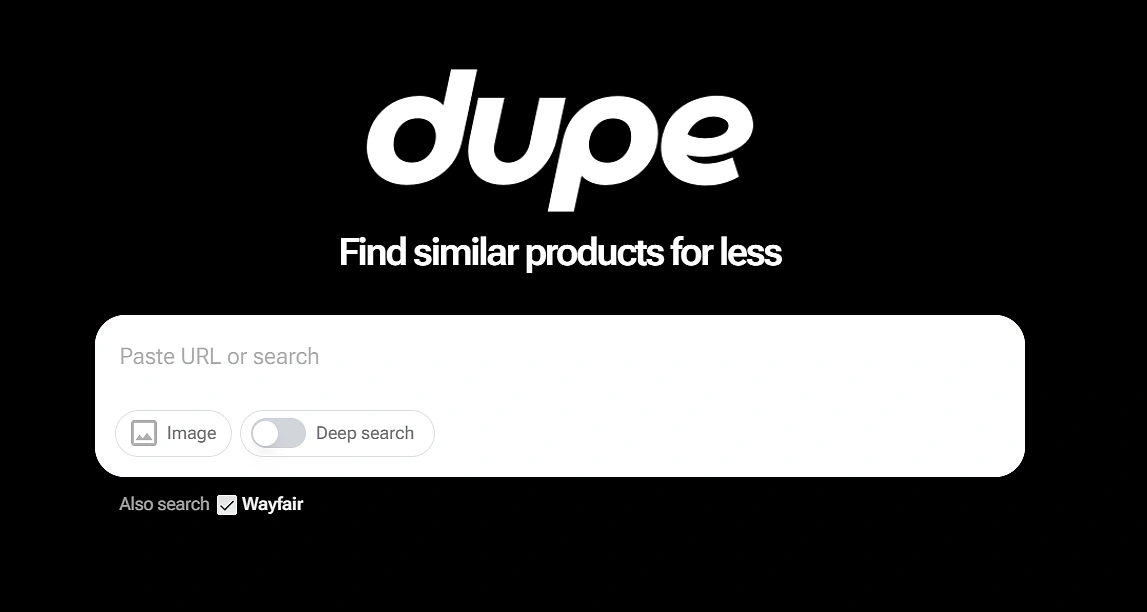 Dupe webpage