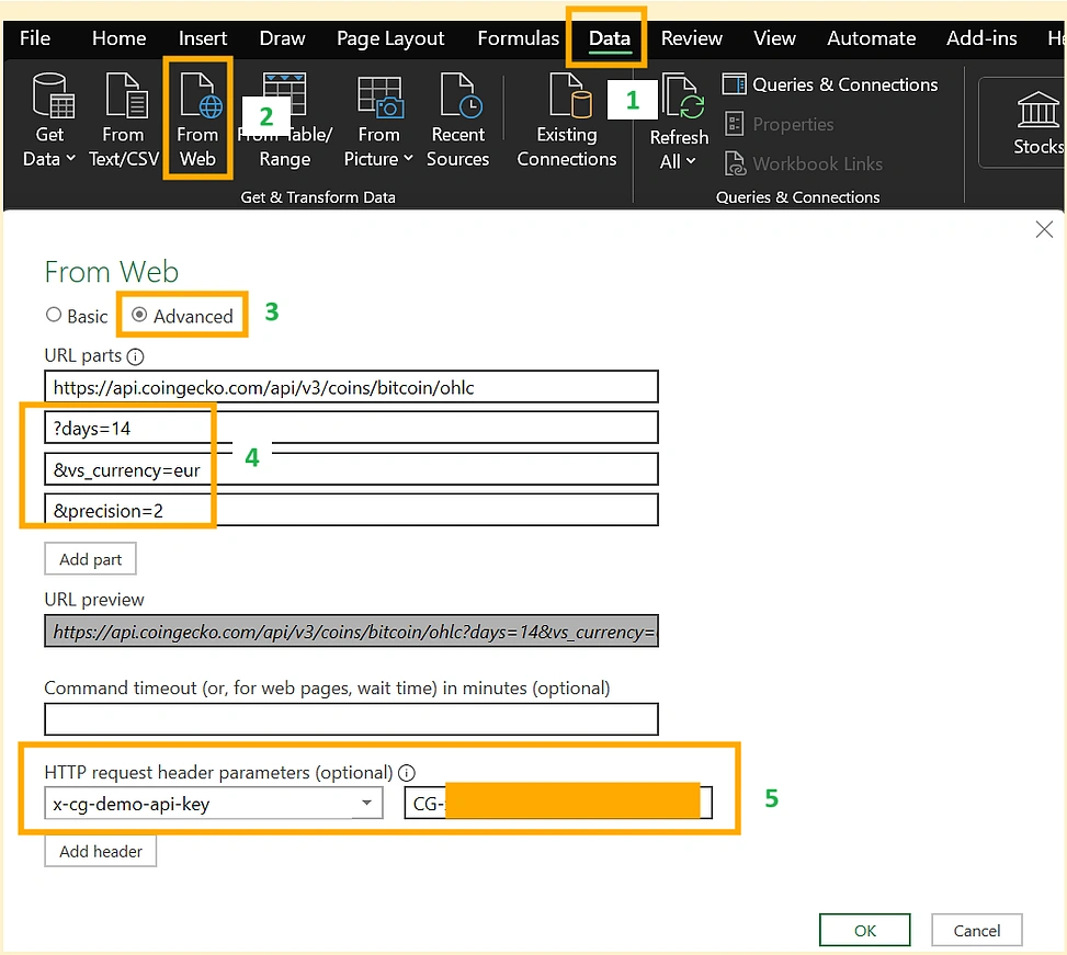 How to Export Crypto OHLC Chart Data | CoinGecko API