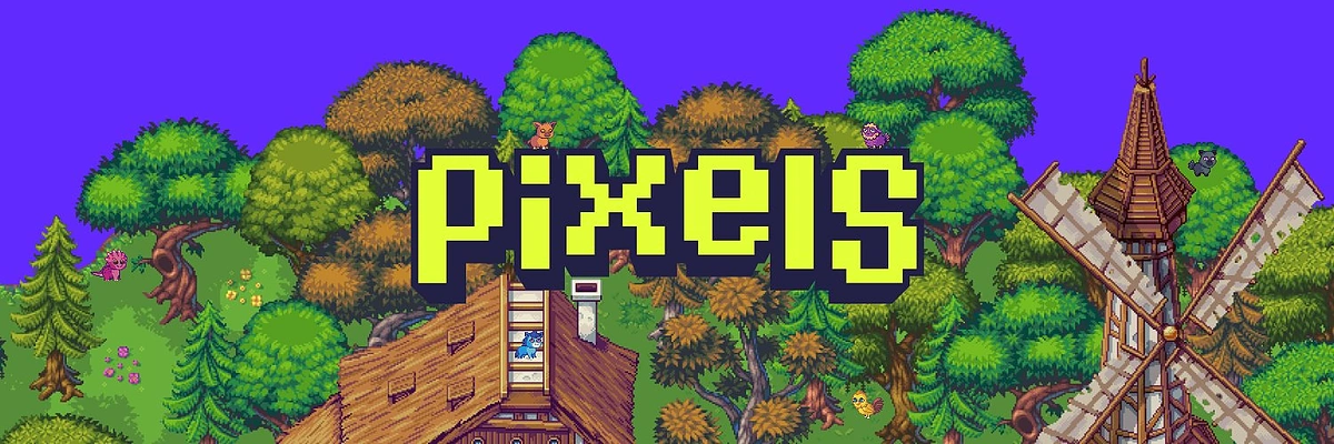 Pixels is a farming simulation game on Ronin