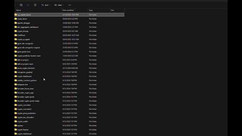 Пример использования подсказок ИИ для создания криптоприложений