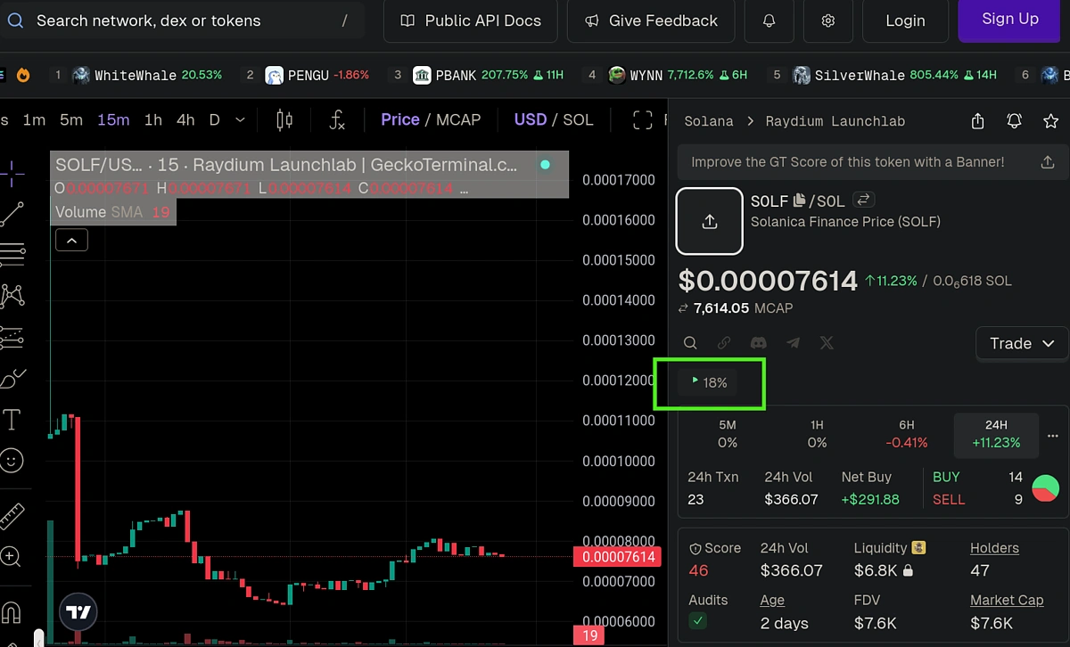 How to Get Bonding Curve Data from Memecoin Launchpads | CoinGecko API