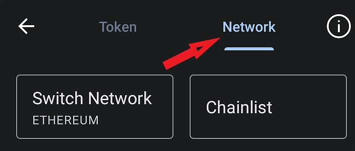Add network manually
