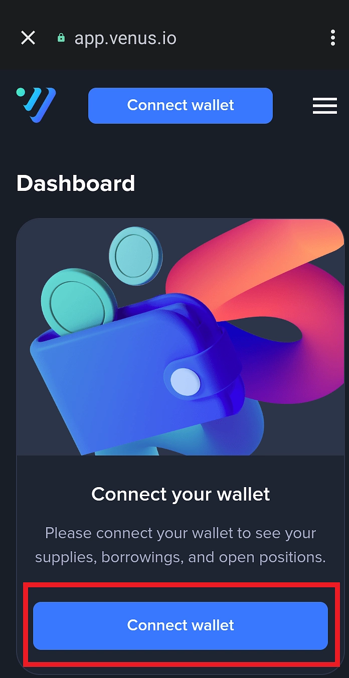 Connect Trust Wallet to dApp
