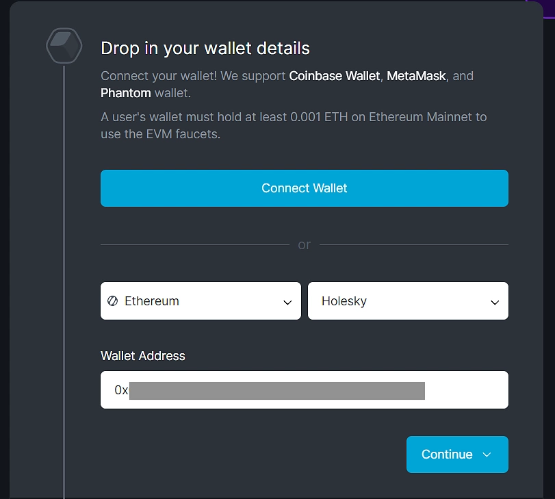Connect Wallet to QuickNode