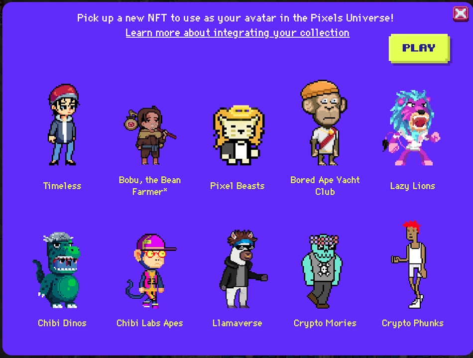 Avatars In Pixels