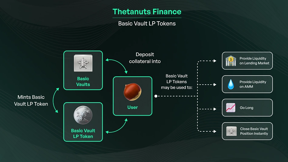 thetanuts finance v3 basic vault lp tokens