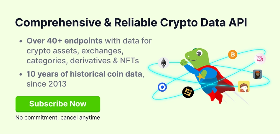 Comprehensive & reliable crypto data API - Is CoinGecko API better than Coinmarketcap API