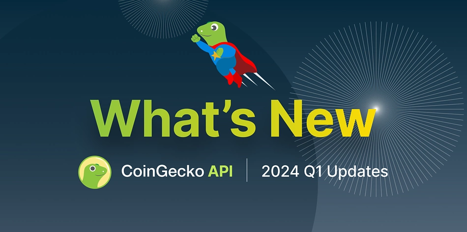 CoinGecko API 2024 Q1 Updates - What's New & Changelog