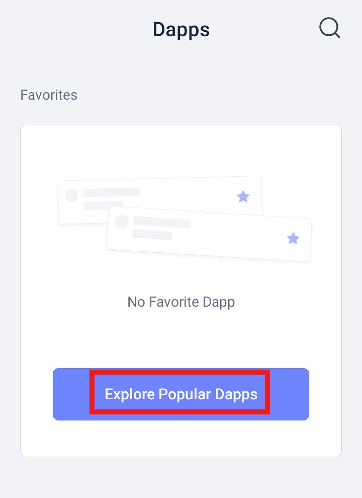Explore popular dapps Rabby