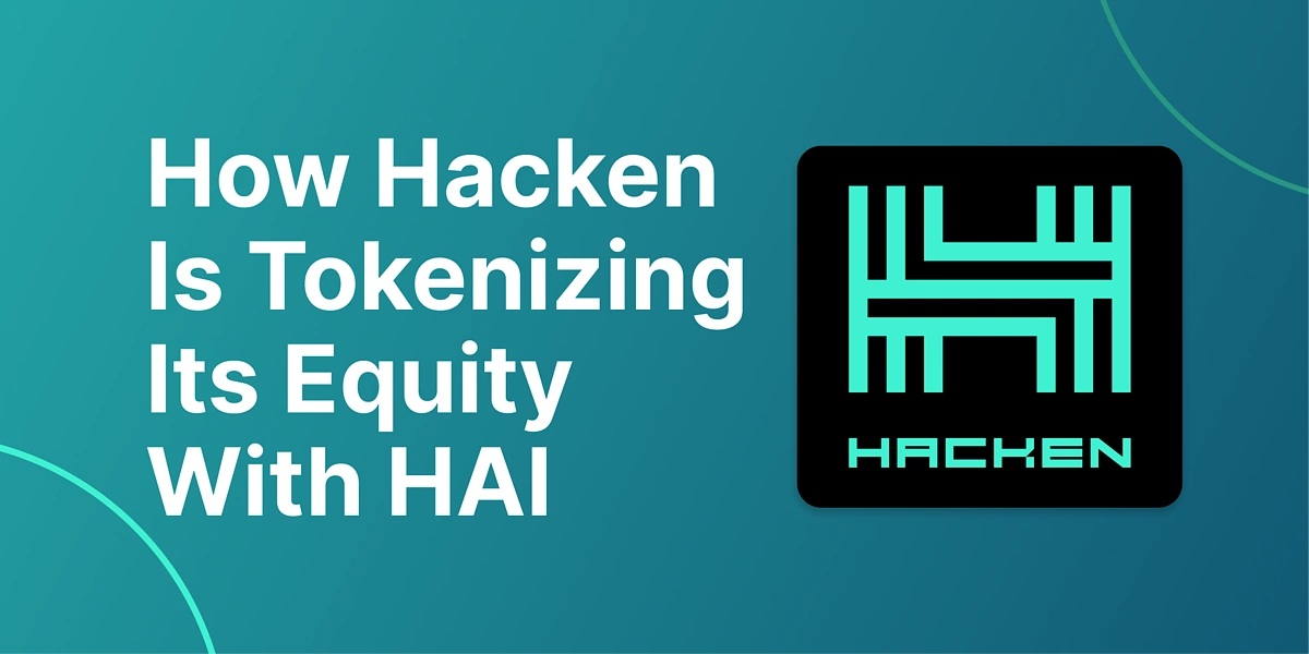 Hacken Tokenizing Equity HAI
