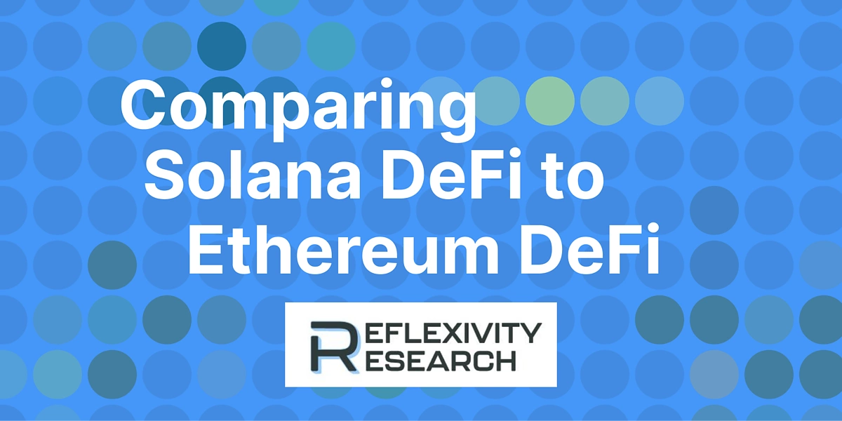 Solana DeFi vs Ethereum DeFi