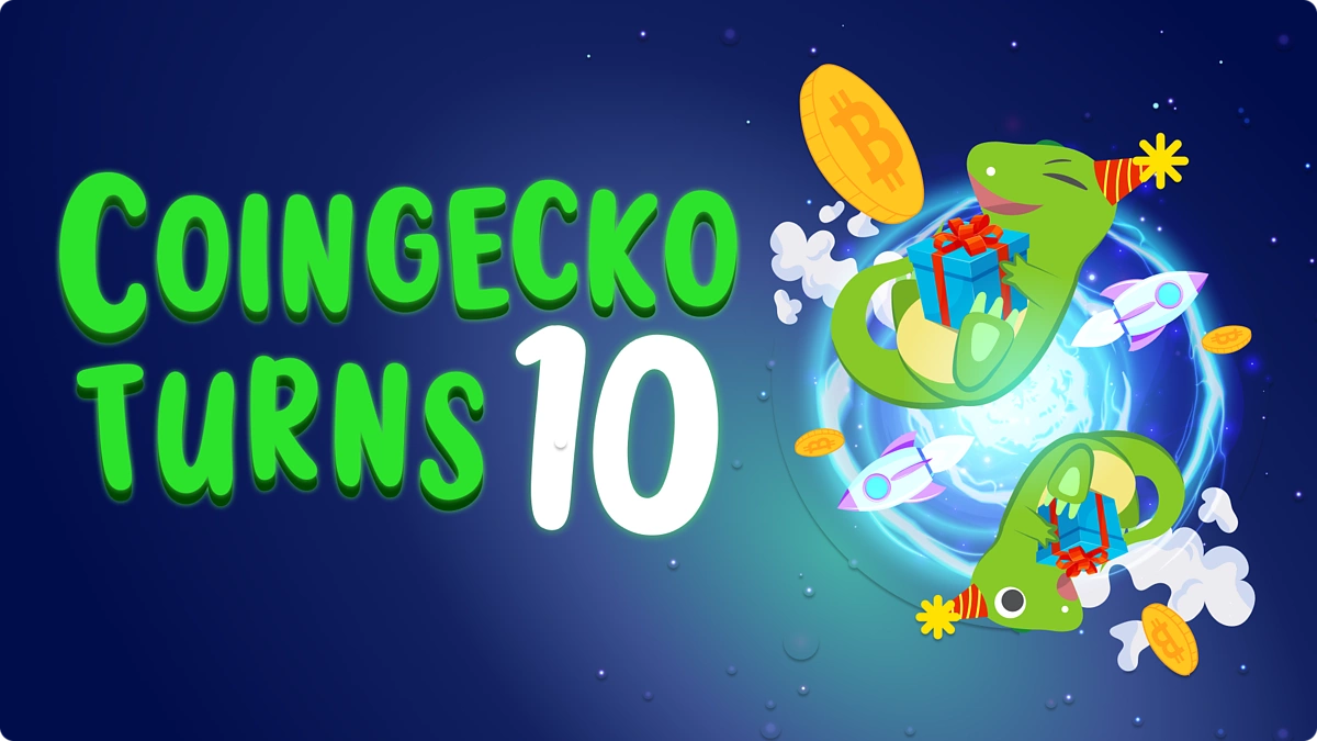 CoinGecko Turns 10 - A Decade of CoinGecko