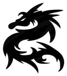 Logo of BlackDragon Token