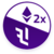 Index Coop - ETH 2x Flexible Leverage Index logo