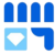 Diamond Hands DHC Logo