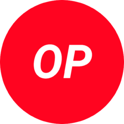 Optimism OP Brand logo