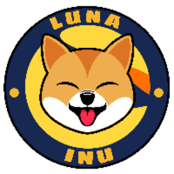 Luna Inu on the Crypto Calculator and Crypto Tracker Market Data Page