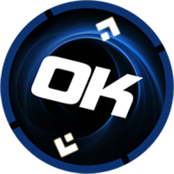 Wrapped Okcash logo