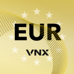 VNX EURO On CryptoCalculator's Crypto Tracker Market Data Page