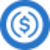Aave Ethereum USD Coin Logo