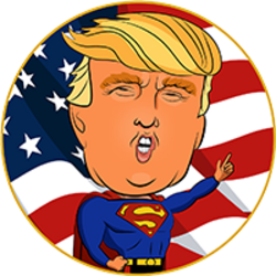 Super Trump on the Crypto Calculator and Crypto Tracker Market Data Page