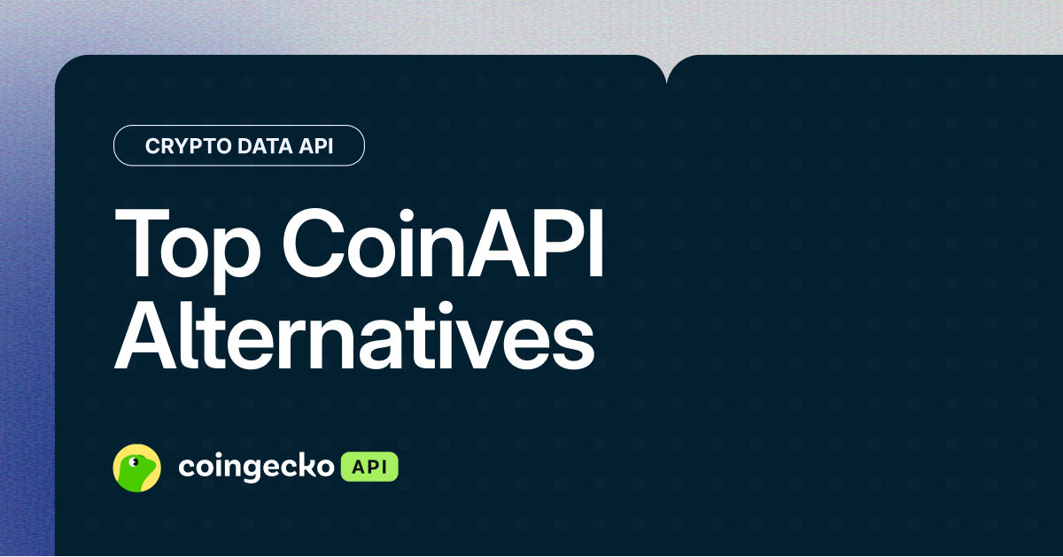 Top 7 CoinAPI Alternatives for Crypto Data (2026)