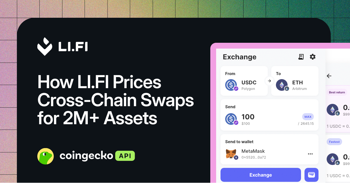 How LI.FI Prices Cross-Chain Swaps for 2M+ Assets Across 40+ Networks