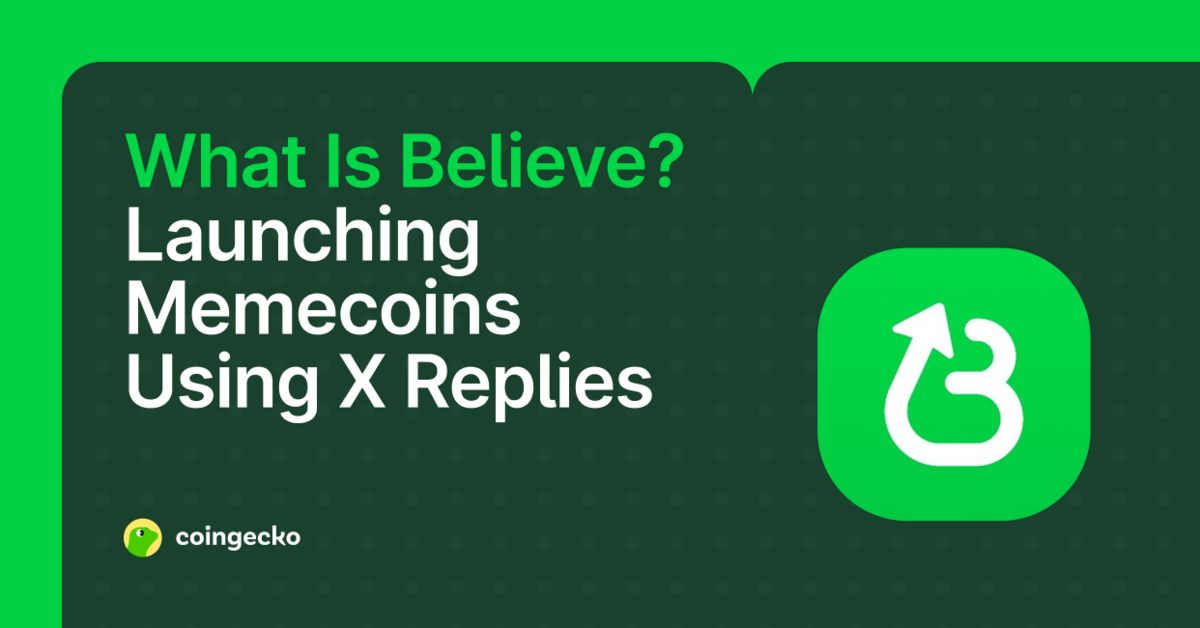 What Is Believe? Launching Memecoins via X Replies