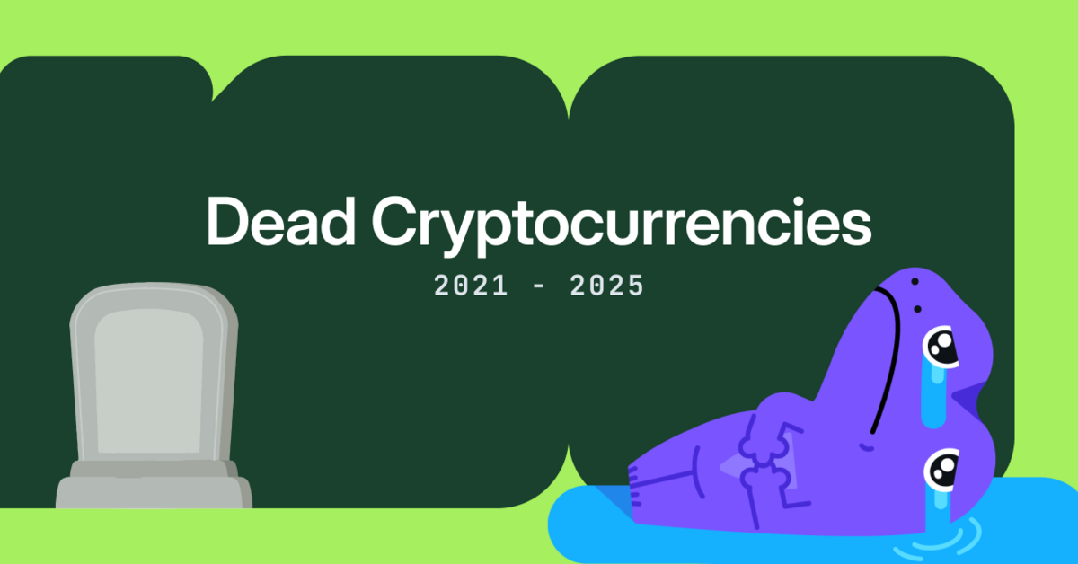 Dead Coins: Over 50% of Cryptocurrencies Have Failed
