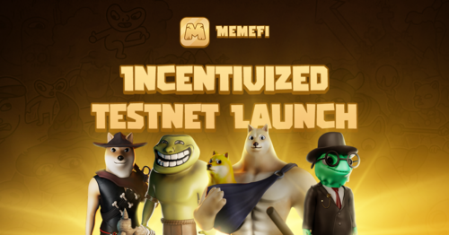 MemeFi —  Social Tech Game MemeFi Launches Incentivized Testnet, ERC-404 TOYBOX Token