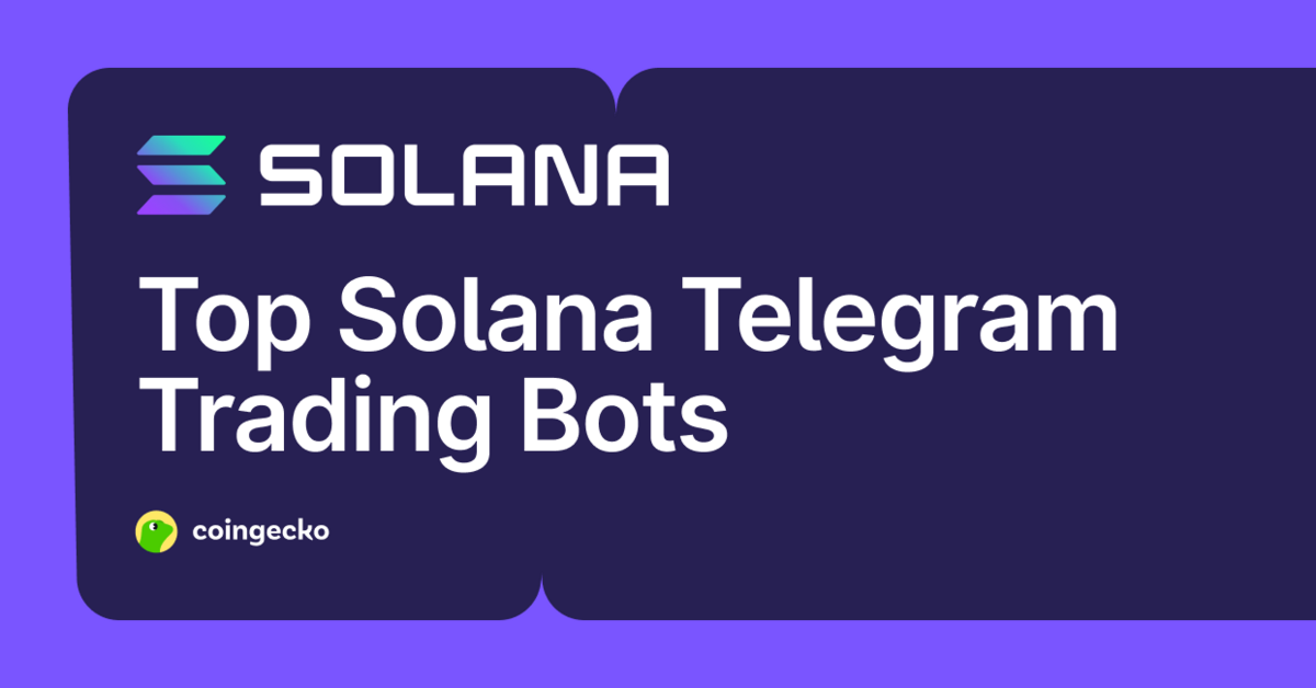 Top 5 Solana Telegram Trading Bots