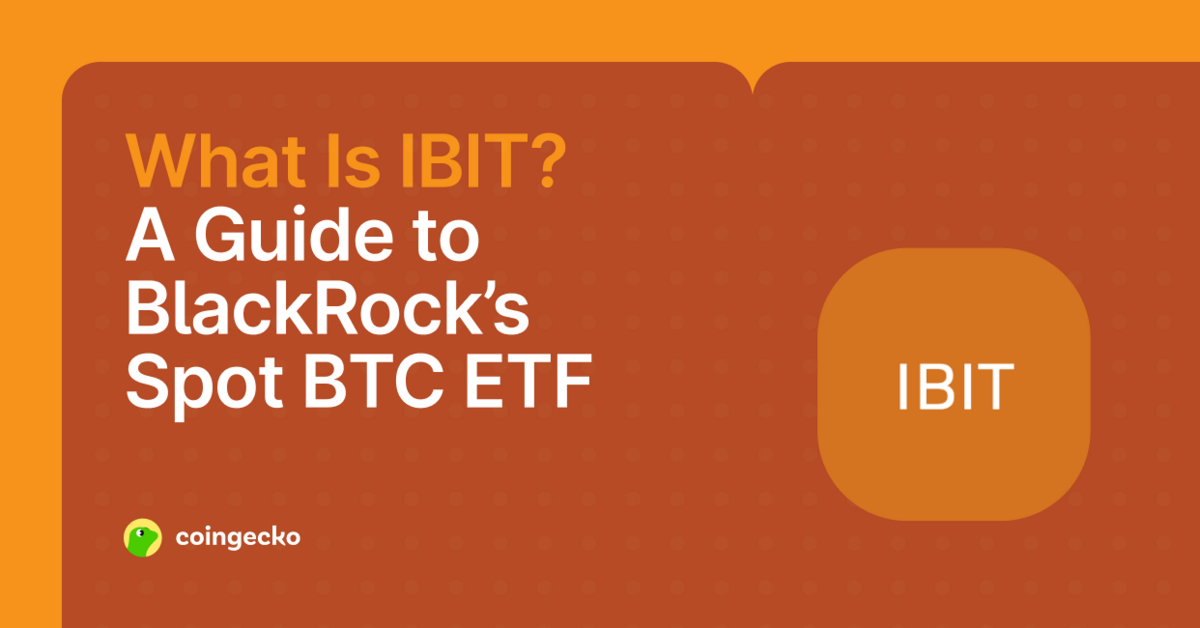 What Is IBIT? A Guide to BlackRock's Spot Bitcoin ETF