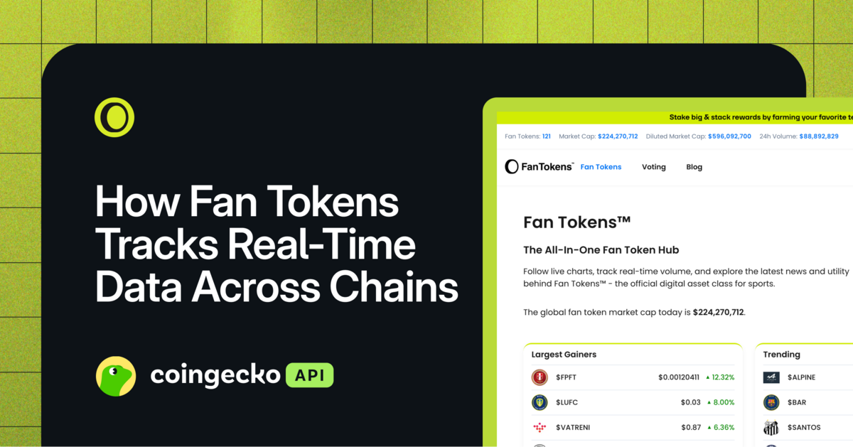How Fan Tokens Tracks Real-time Data Across Chains
