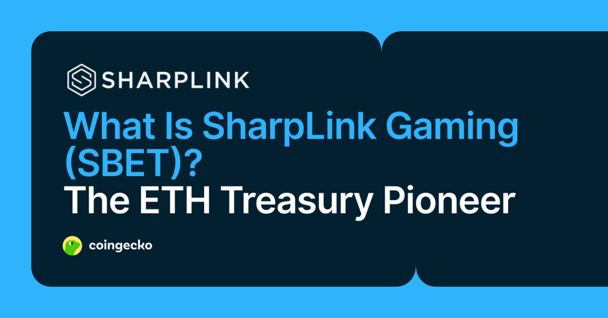 What Is SharpLink Gaming (SBET): The ETH Treasury Giant