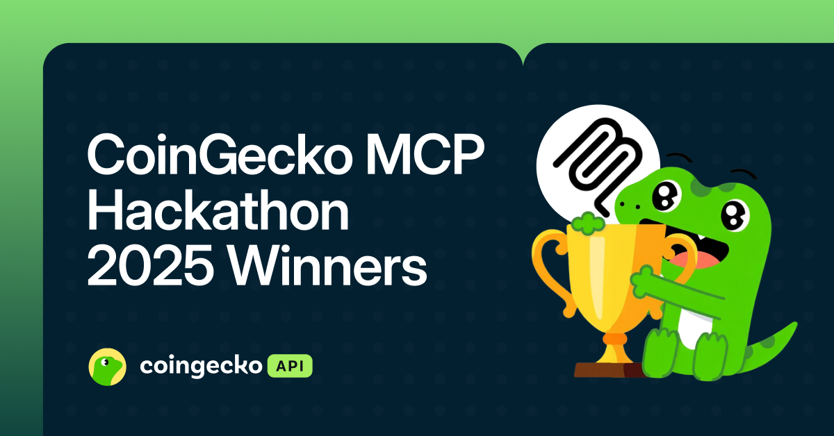 Meet The CoinGecko MCP Hackathon 2025 Winners