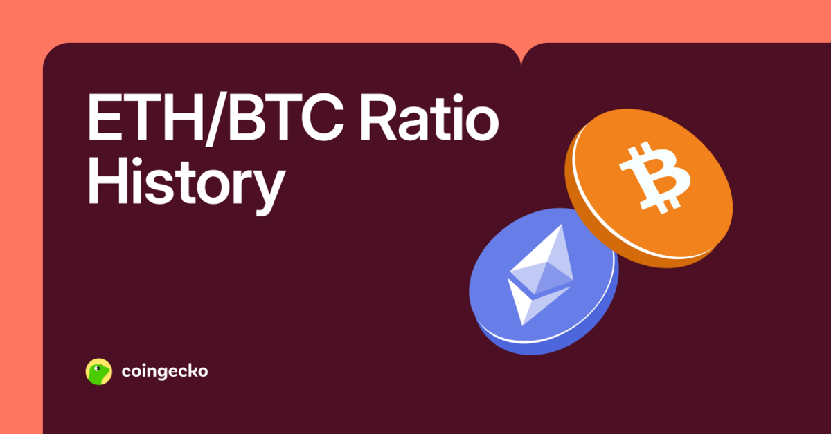 ETH/BTC Ratio Below 0.05 for 14th Consecutive Month
