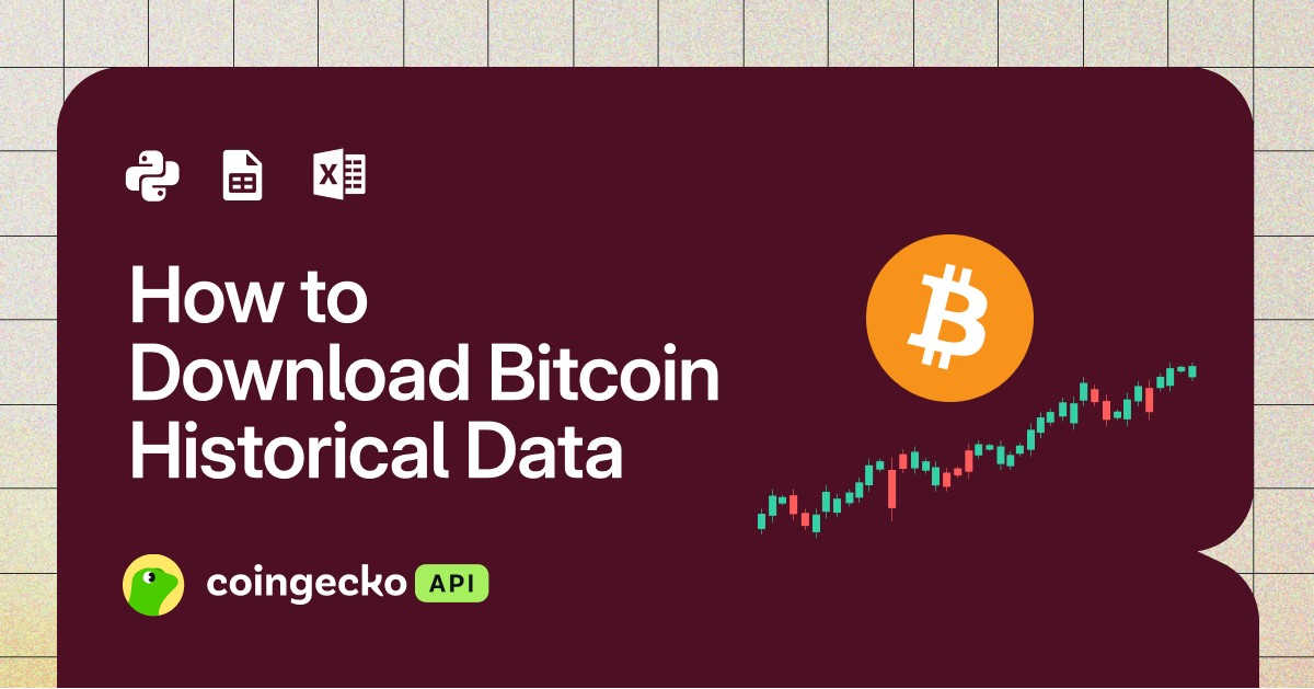 How to Download Bitcoin Historical Price Data (Step-by-Step Guide)