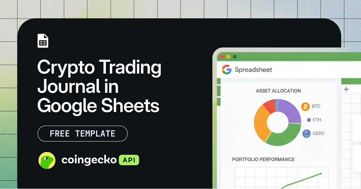 Crypto Trading Journal in Google Sheets (Free Template)