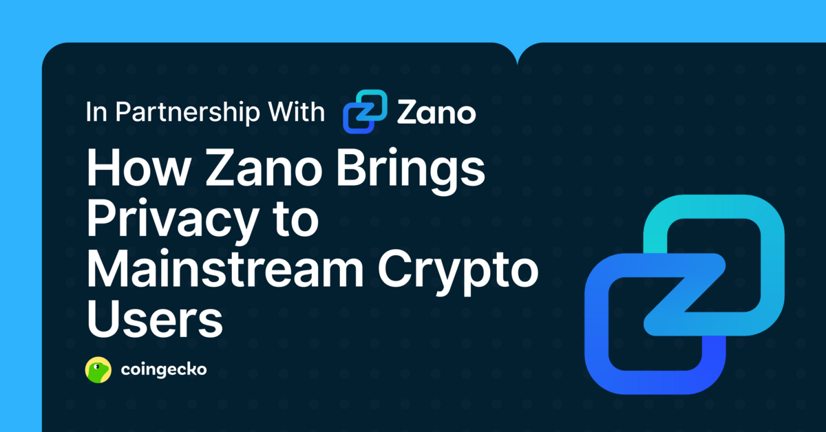 How Zano Brings Privacy to Mainstream Crypto Users