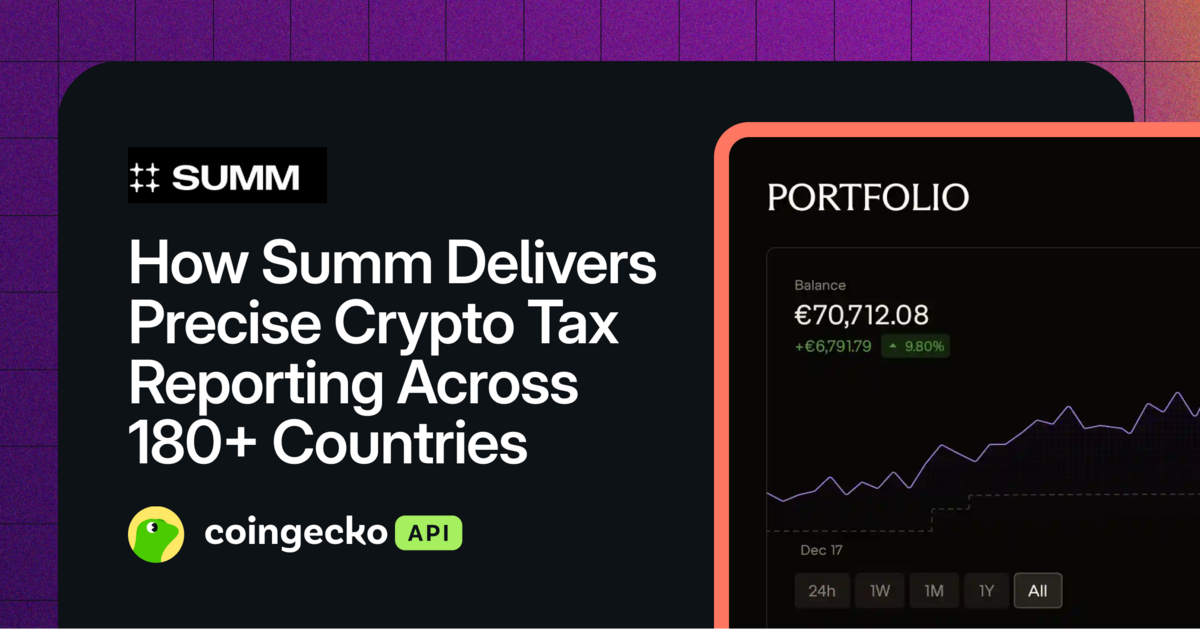 How Summ Delivers Precise Crypto Tax Reporting Across 180+ Countries