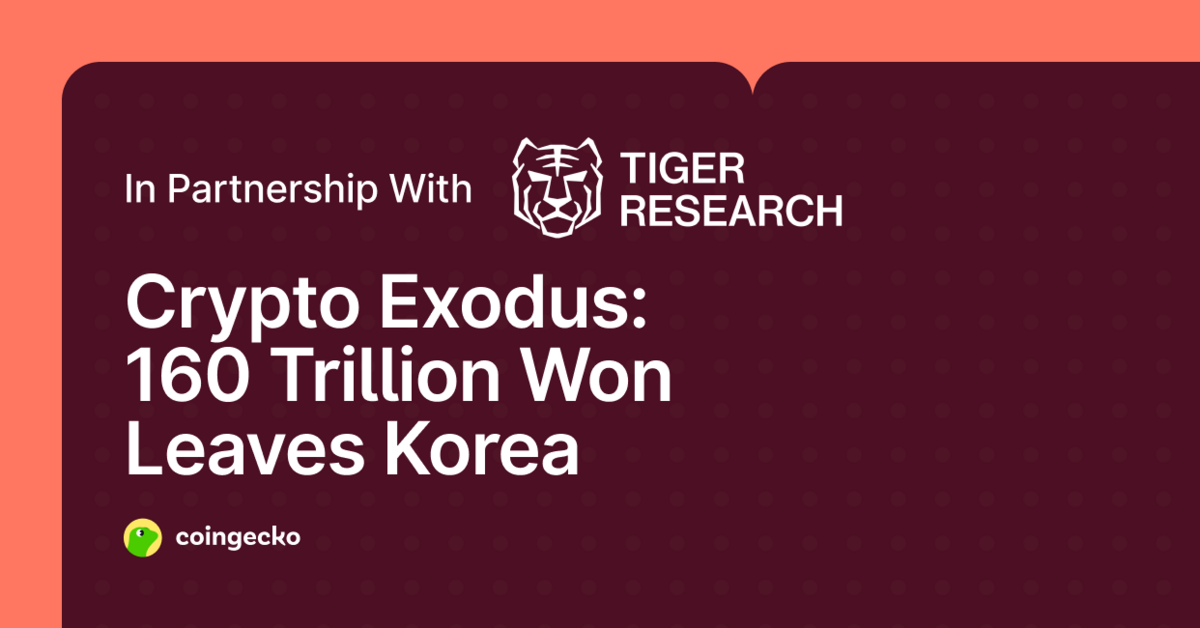 Crypto Exodus: 160 Trillion Won Leaves Korea